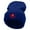 Royal, variant on Santa Carriage Embroidered 12 Inch Long Knitted Beanie - White OSFM