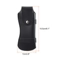 thumbnail image 2 of Uxcell 6.1" Leather Knife Sheath Belt Loop Folding Knife Sheaths PU Safety Knife Pouch Black, 2 of 6