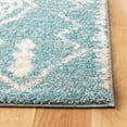 thumbnail image 3 of SAFAVIEH Tunisia Velasco Geometric Area Rug, Aqua/Ivory, 5'3" x 7'7", 3 of 7