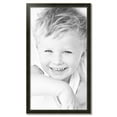 thumbnail image 2 of ArtToFrames 24" x 43" Honors Black with Gold Picture Frame, 24x43 inch Black Wood Poster Frame (WOM-5158), 2 of 7