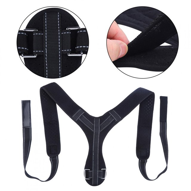 Domqga Kyphosis Correct Brace, Shoulder Support Belt,Adjustable Posture Corrector Back Support Corrector Belt Humpback Correction