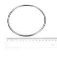 thumbnail image 3 of 304 Inoxidable Acero O Anillo, 1uds 120mm(4,72) Exterior Diámetro 5mm Grosor Multiusos Metal Soldado O-Anillo Redondo Anillo, 3 of 5