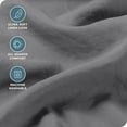 thumbnail image 3 of Washed King Sheet Set Premium UltraSoft Microfiber Bed Sheets Double Brushed Hypoallergenic Stain (King Washed Pebble Beach), 3 of 7