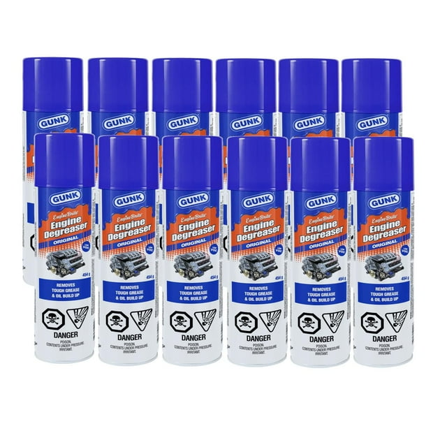 Gunk Engine-Brite Aérosol 16oz - Paquet de 12