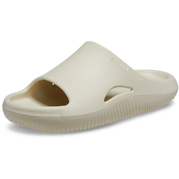 Sandalia Crocs Mellow Recovery Slides Bone, unisex, talla mediana