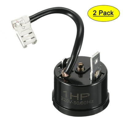2pcs Household Freezer Thermal Overload Protection Replacement 750W 1HP