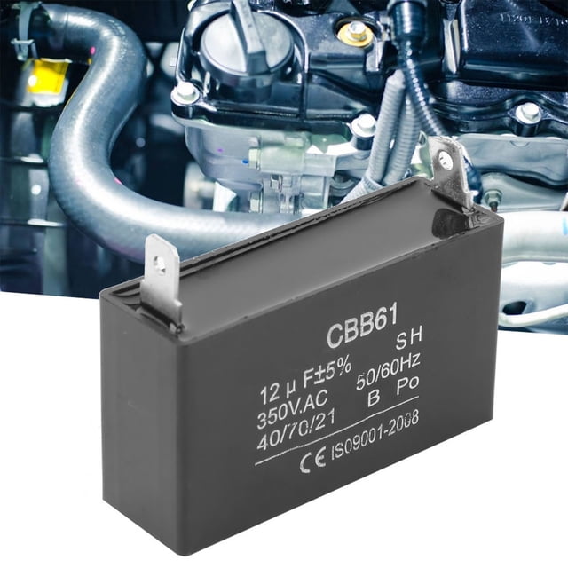 Condensador CBB61 AC350V Condensador Generador De Plástico 12UF Condensador De Motor 12UF Para Generador De Gasolina Arranque Con Motor De Ventilador