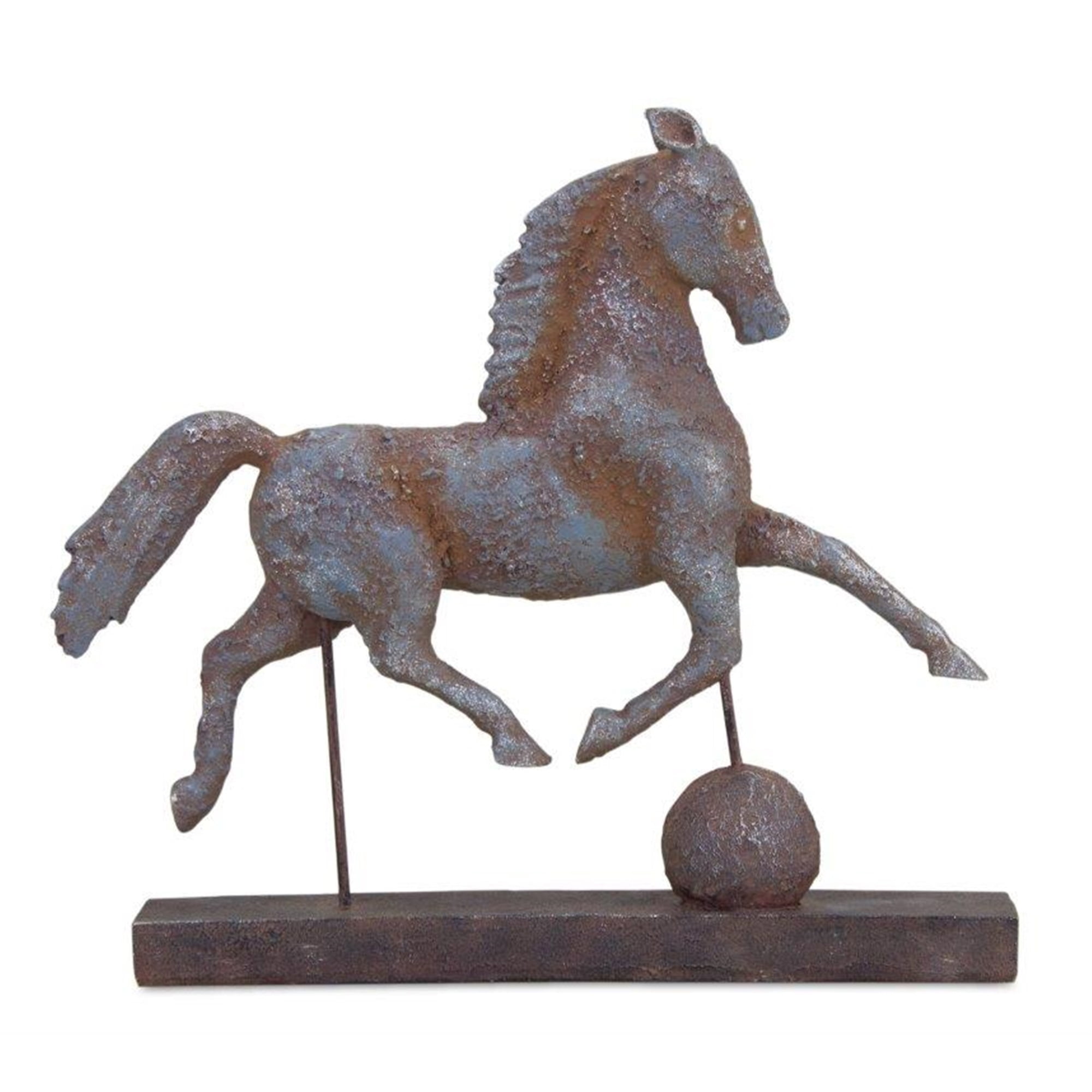 Horse 11.75"L x 10.25"H Resin