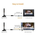 200 Mile Range Antenna TV Digital HD Skywire Indoor HDTV 1080P 4K 16ft