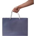 thumbnail image 4 of Bolsa de regalo azul con asa para boutique, cumpleaños, felicitaciones, día de la madre, día del padre, día de San Valentín, 4 of 4