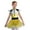 Fluorescent Yellow, variant on Aislor Kids Girls Alien Shiny Metallic Sequins Dance Leotard Tutu Dress Cosplay Party Fancy Costume Blue 8
