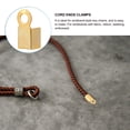 thumbnail image 2 of 500pcs Ribbon Crimps Jewelry Making Ribbon Clamps Cord Ends Jewelry Kit, 2 of 8