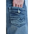 thumbnail image 3 of Flypaper Boy's Bootcut Fashion Jeans Regular Fit Silver Haze, 3 of 4