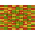 thumbnail image 1 of Ahgly Company Machine Washable Indoor Rectangle Transitional Pistachio Green Area Rugs, 4' x 6', 1 of 7