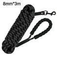 thumbnail image 2 of Long Leash for Dog Training Reflective Nylon Rope Lead, Check Cord for Dogs Walking, Camping, 2 of 5