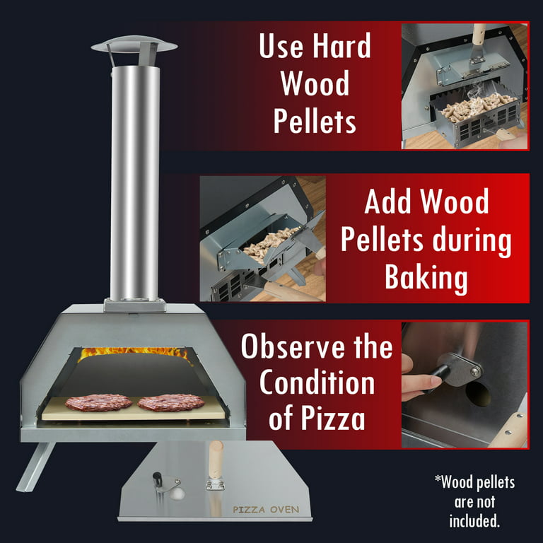 Wood Fired Pizza Oven 6 Tools Accessories Standalone Holder — Marvellesures