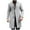 Gray, variant on Jackets for Men Casual Single Breasted Trench Coat Notched Lapel Long Peacoat Fashion Slim Fit Classic Winter Overcoat Jacket