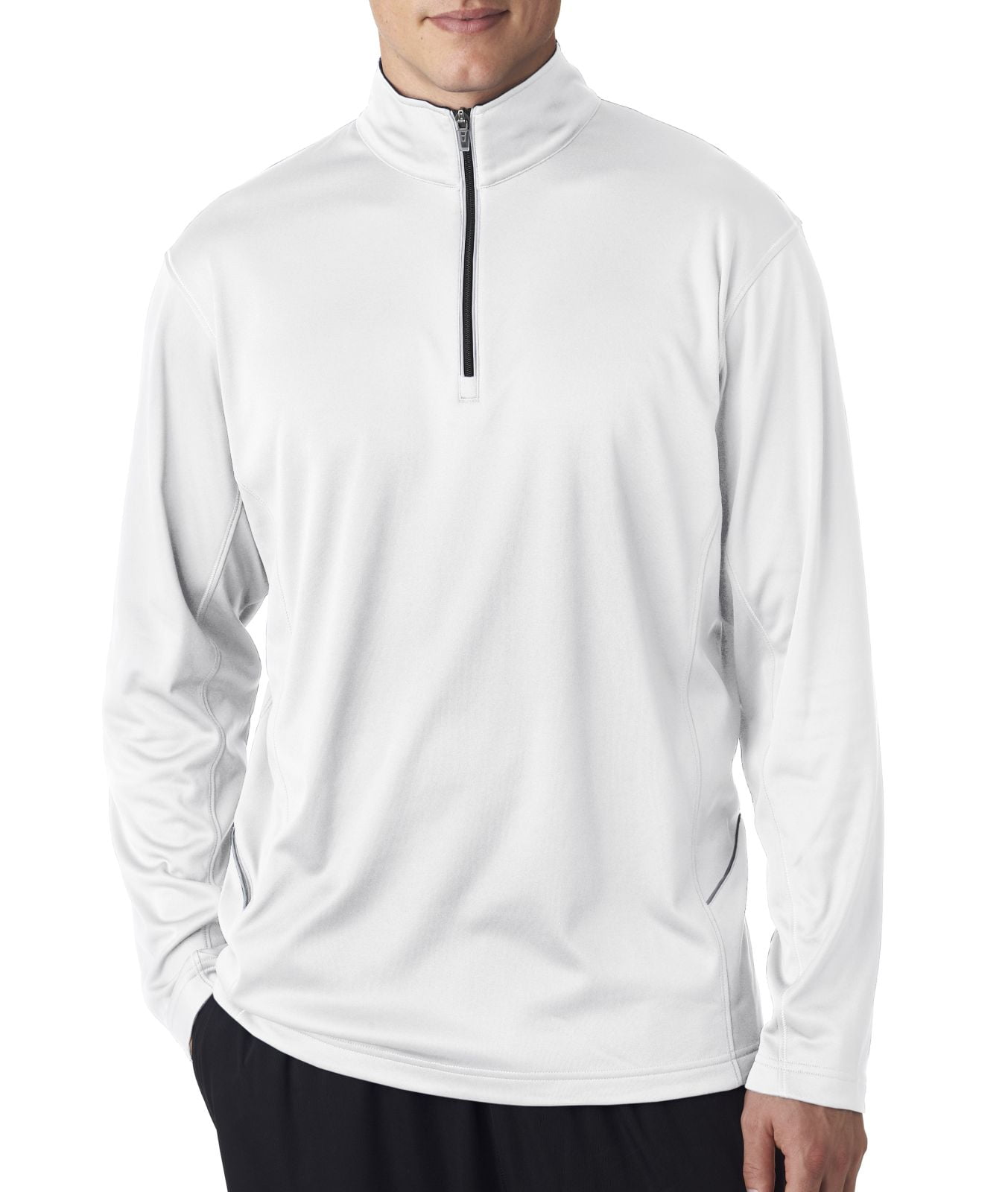 plain quarter zip