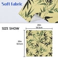 thumbnail image 5 of 1 Pack 20'' x20" Satin Table Napkins Dinner Napkins for wedding Party Decoration events Bamboo and Green Leaves, 5 of 6