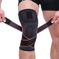 thumbnail image 4 of 1 pieza Fitness Running vendaje elástico deportes rodillera soporte (naranja M) Tmvgtek Deportes Acuáticos, 4 of 6