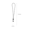 thumbnail image 2 of WRITWAA Lanyard Negro Para Resistente Para Uso Diario Con Portátil, 2 of 8