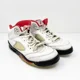thumbnail image 2 of Ni - ke Ni - ke Boys Air Jordan 5 440888-102 White Basketball Shoes Sneakers Size 7Y, 2 of 5