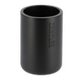 thumbnail image 6 of Sleek Matte Black Bathroom Tumbler - Polyresin Toothbrush Holder, Sophisticated Design for Refined Bath Decor, 6 of 7