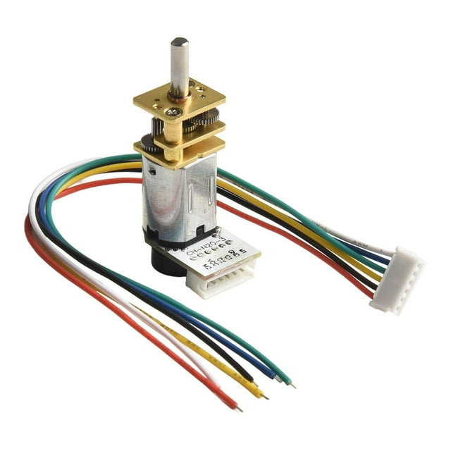 Pour GA12 pour N20 Moteur CC à Couple Élevé avec Codeur Excellente Option de Remplacement pour la Robotique et les Projets de Passe-Temps