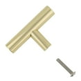 thumbnail image 2 of Era Rounded T Paquet de 2 Bouton or brossé, 2 of 8
