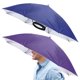 thumbnail image 1 of Sombrero Paraguas con Banda de 26" [2 Pcs] - Sombrero de Sol Plegable y Manos Libres para Pesca, Jardinería, Senderismo y Camping [Azul Marino+Púrpura], 1 of 7