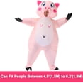 thumbnail image 3 of Animal Cartoon Inflatable Costumes - Fun Inflatable Costumes For Halloween, Parties, And Role-playing, Suitable For Adult (4.9-6.2 Feet) Inflatable Party Cosplay Costumes, 3 of 7