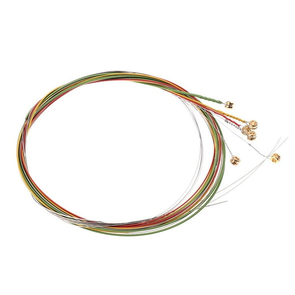 6x núcleo de material acero de protección contra oxidación 1. 6. Cuerda de guitarra E accesorios de guitarra Yuyangstore Conjunto de cadenas de guitarra