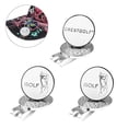 thumbnail image 2 of Clip de metal para gorra de golf Clip para gorra de golf Marca de golf Clip magnético para gorra Etiqueta de bola de metal con moneda redonda plateada, 2 of 4
