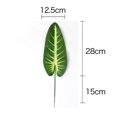 thumbnail image 3 of Artificial Leaves Ear Leaves for Decoration 20Pcs Set, 3 of 3