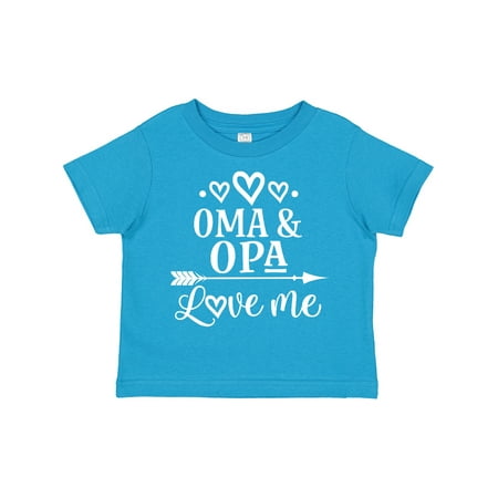 

Inktastic My Oma Opa Love Me Grandchild Gift Toddler Boy or Toddler Girl T-Shirt