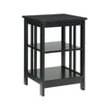 thumbnail image 4 of Convenience Concepts Mission End Table, Black, 4 of 4
