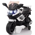 thumbnail image 1 of VOLTZ TOYS Moto pour Enfants 6V avec Roues Stabilisatrices, Lumières et Sons Réalistes (Blanc), 1 of 1