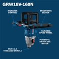 thumbnail image 2 of Mezcladora Bosch GRW18V-160 18V Sin Escobillas de Alto Torque, 2 of 8