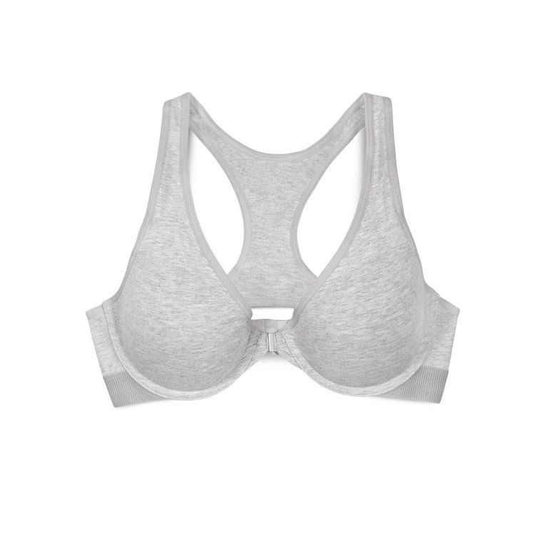 Smart & Sexy Women's Comfort Cotton Front & Back Close Racerback