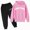 Pink, variant on Toddler Boy Clothes Long Sleeve Sweatshirt & Pants 2Pcs Fall Winter Outfits Baby Boys' Clothing Sets 6-12 Months 12-24 Months 2T 3T 4T 5T 6T Children Blue,11-12 Years