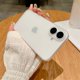 thumbnail image 5 of For iPhone 16 Case Anti-Drop Matte Hard PC Phone Cover - Transparent, 5 of 5