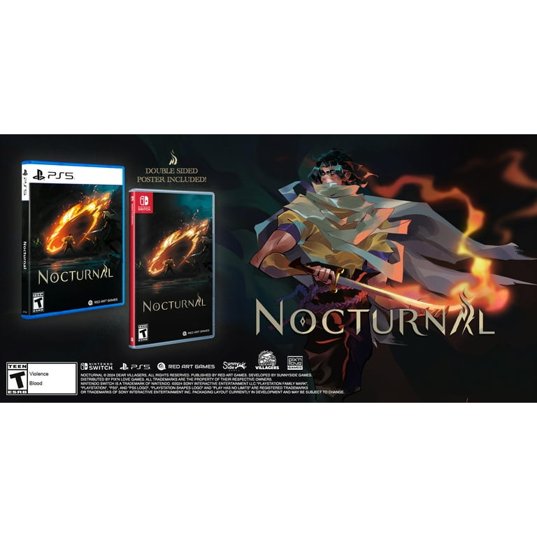 Nocturnal Switch 新品未開封 ノクターナル Nocturnal, Nintendo Switch - Walmart.com