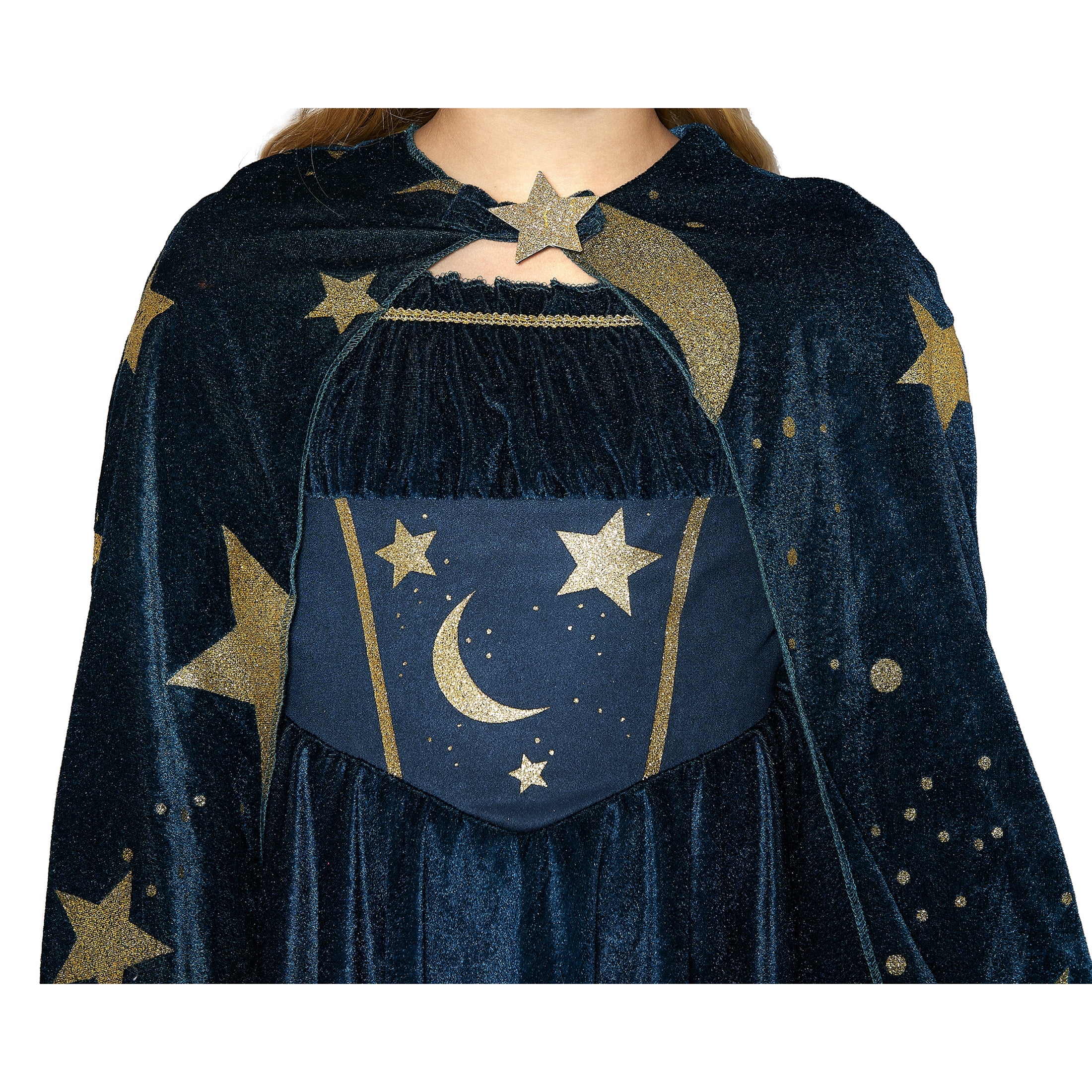 Spellbound Wizard Halloween Costume for Children, Girls' Size M (7/8), by Way to Celebrate