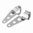 thumbnail image 3 of 2 soportes para faros de motocicleta, horquilla de carreras, 28 mm-34 mm, aptos para Honda Kawasaki (plateados), 3 of 14