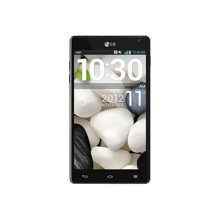 LG Optimus G E970 - 4G smartphone - RAM 2 GB / Internal Memory 16 GB - microSD slot - LCD display - 4.7" - 1280 x 768 pixels - rear camera 8 MP - AT&T - black