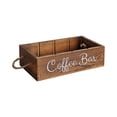 thumbnail image 1 of Coffee Bar Bar Bar Counter Stand Organizer Guardar Camé de cafetería Accesorio portátil para Multipropósito en casa Multipropósito 12.6x6.5x3.5, 1 of 9