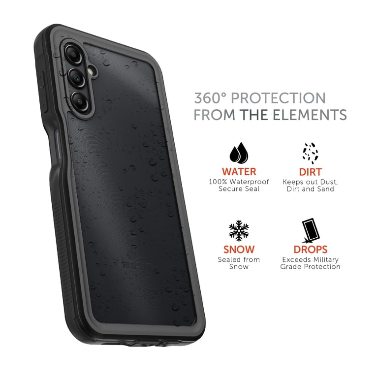 Body Glove Tidal Waterproof Phone Case for Samsung Galaxy A14 5G - Black/Clear - Walmart.com Body Glove Tidal Waterproof Phone Case for Samsung Galaxy A14 5G - Black/Clear - Walmart.com