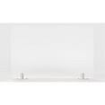 thumbnail image 2 of Pemberly Row Plastic 24"x42" Partition Extender with Tape in Frosted White, 2 of 4