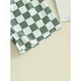 thumbnail image 6 of Bagilaanoe Toddler Baby Boys Swim Trunks Checkerboard Print Swim Shorts 6M 12M 18M 24M 3T 4T Kids Bathing Suit Beachwear Swimwear, 6 of 8