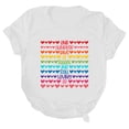 thumbnail image 4 of Birdeem T-Shirt Mode Femme Imprimé Col Rond Manches Courtes Blouse Ample, 4 of 4